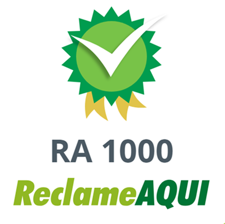 Selo RA1000 Reclame Aqui